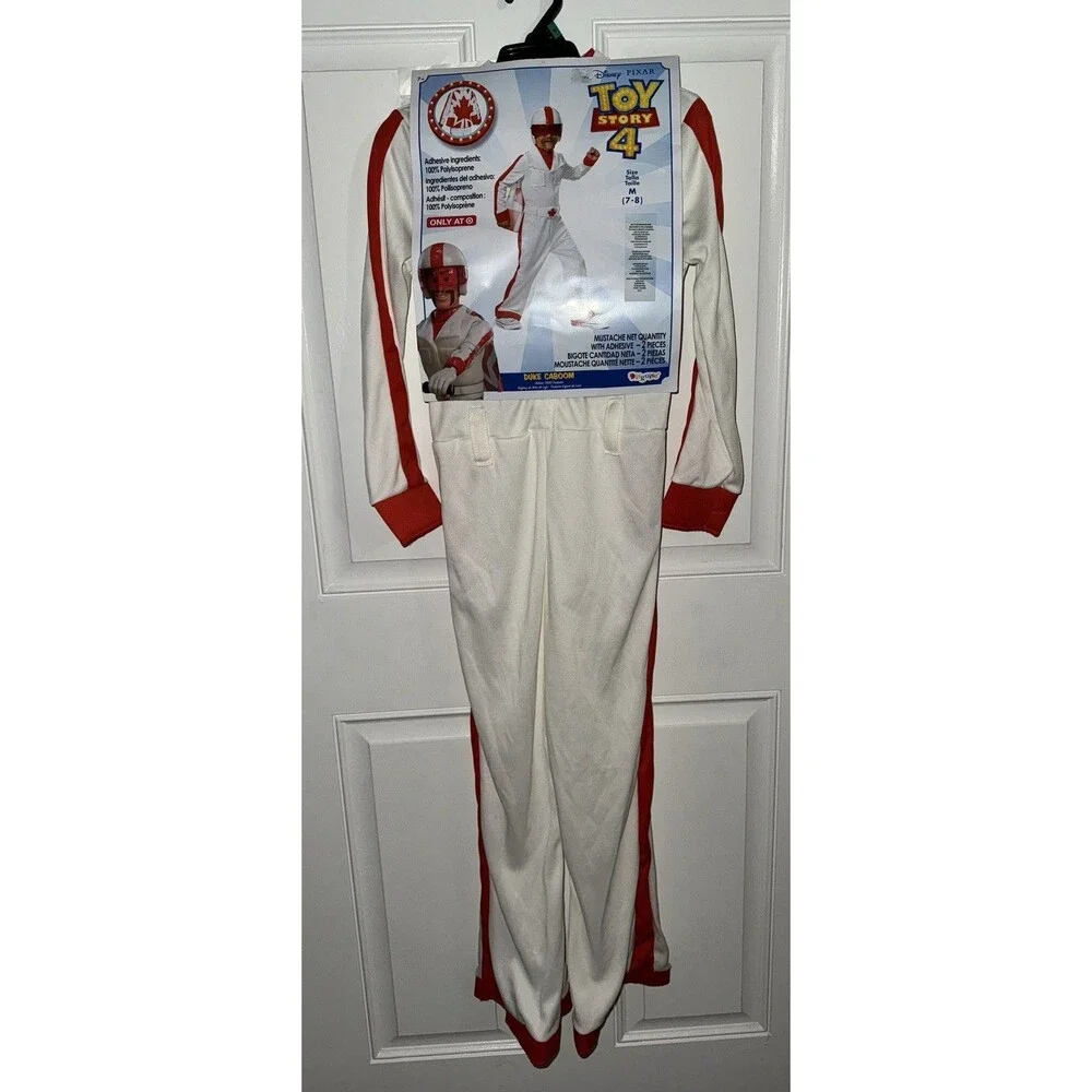 Disney Toy Story 4 Duke Caboom Costume Size 7-8 Years Brand New
